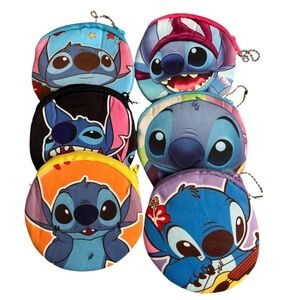 Pick (1) Stitch Character Coin Purses